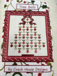 Northcott fabrics quilt kit 72x74” Christmas Tree  Bell appliqué
