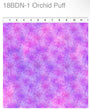 Orchid puff in the beginnings fabric by Jason Yenter | blooming night and day