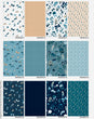 Camelot midnight in bloom 22 fat quarter bundle