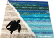 Sea Turtle sand and sea quilt kit