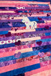 Unicorn hearts aqqlique pre cut quilt kit lap