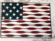 Groovy Flag quilt top and binding kit