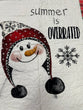 Camelot Comfort and Joy Snowman fat quarter panel wallhanging pre cut kit