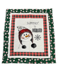 Camelot Comfort and Joy #3 Snowman   fat quarter panel wallhanging pre cut kit