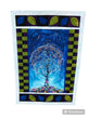 Timeless Treasure Utopia pre cut quilt kit 40x60” purple blue green black beginner kit