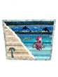 Dolphin and Mermaid sand and sea quilt kit