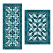 Banyan Batik Artic Circle  Triple Play Pointy and Chunky 20"x27" quilt kit top and binding and backing