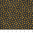 Black with Orange dots