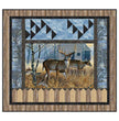 Country Strolling Whitetail Woods quilt pattern 64x57”
