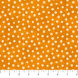 Orange with Beige dots