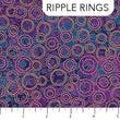Midnight Sky Ripple Rings