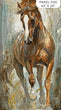 Spirited horse panel